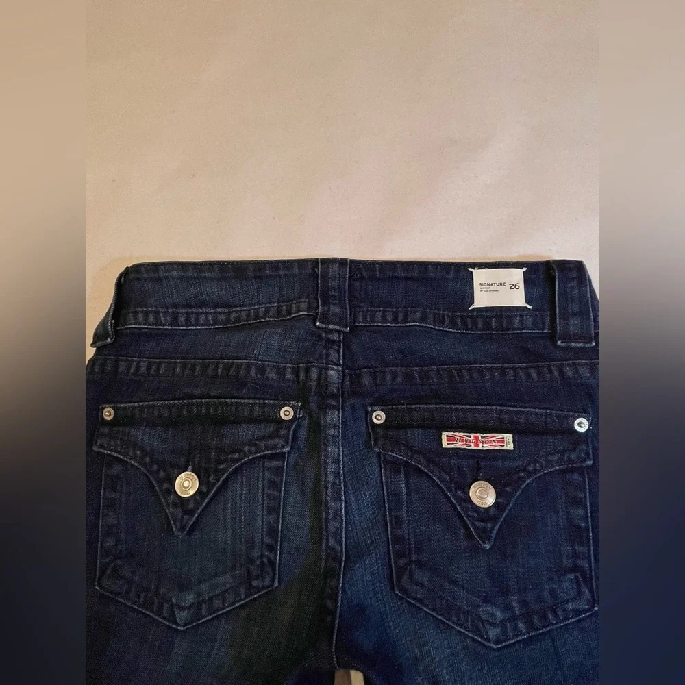 NWT Hudson Signature Bootcut Dark Blue Jeans Size 26 - Picture 7 of 9